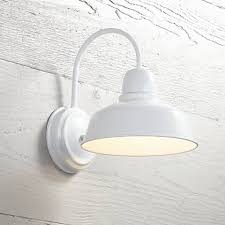 Urban Barn Collection 13 High White Outdoor Wall Light 13f67 Lamps Plus Outdoor Wall Lighting Wall Lights Outdoor Wall Light Fixtures