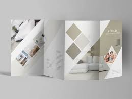 4 Fold Accordion Brochure Free Mockup Brochure Mockup Psd Free Mockup Brochures Mockups