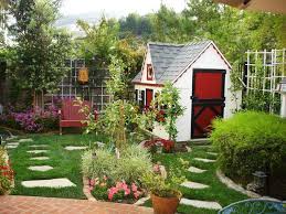 45 Enchanting Playhouses Backyard Layout Backyard Backyard Sitting Areas