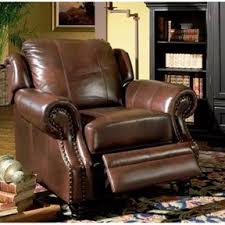 Tri Tone Lazy Boy Style Recliner Chair In Brown Top Grain Leatherraditional In Style Elegant In Desig Brown Leather Recliner Chair Furniture Coaster Furniture