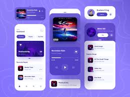 Music Player App Music Player Design Music Player App Music App Design