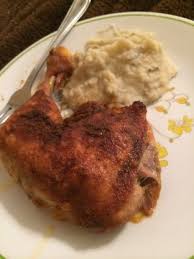 Crispy Baked Chicken Leg Quarters Very Easy One Dish Recipe Food Com Chicken Leg Quarters Crispy Baked Chicken Crispy Baked Chicken Legs