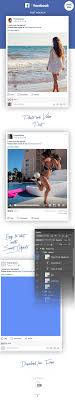 Free Facebook Post Mockup Psd Free
