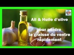 Comment Perdre La Graisse Du Ventre En Utilisant L Ail Et L Huile D Olive Youtube Huile D Olive Olives Huile D Ail