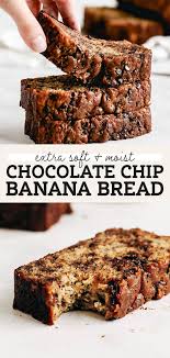 Super Moist Chocolate Chip Banana Bread Butternut Bakery Recipe Chocolate Chip Banana Bread Chocolate Chip Banana Bread Recipe Banana Chocolate Chip