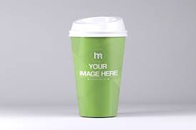 A 3d Paper Coffee Cup Online Mockup Generator A Blank Paper Coffee Cup On A Gray Studio Background Upload Your Own Paper Coffee Cup Coffee Cups Label Design