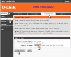 Dlink Dsl2750u I1 Firmware Updation