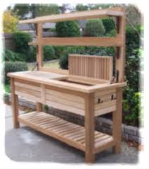 38 Charming Outdoor Garden Potting Bench Design Ideas Garden Work Bench Outdoor Potting Bench Potting Bench Plans