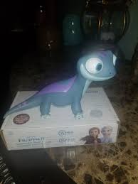 Cute Little Bruni From The Movie Lights Up With Led Color Rotation Disney Figurines Disney Dolls Disney Frozen