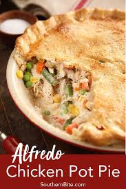 Alfredo Chicken Pot Pie Recipe Chicken Pot Pie Pot Pie Chicken Alfredo
