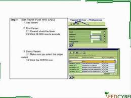Tutorial Sap Hcm Payroll Processing Tutorial Processing Tutorial Sap Payroll