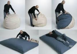Crookedbrains Net Bean Bag Bed Bean Bag Chair Bean Bag
