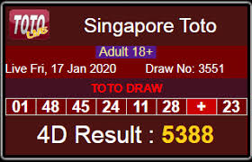 Result Singapore 17 Januari 2020 Pengikut Poker Pelayan