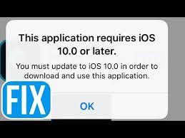 This Application Requires Ios 10 0 Or Later Fix For Iphone Ipad Ipod Ios 10 Youtube Iphone Ios 10 Ios 10 Latest Ios