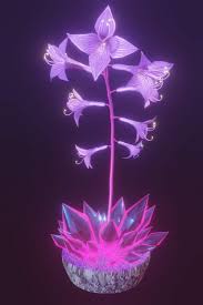 Magical Flower 3d Model Plant Magic Plant Art Alien Plants