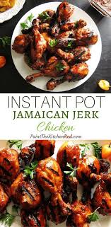 Instant Pot Jamaican Jerk Chicken With Caribbean Flavors Recipe Jerk Chicken Recipe Pot Recipes Chicken Crockpot Recipes