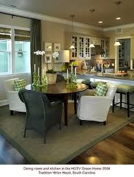 This Looks Just Like My Kitchen I Would Love To Paint My Ceiling A Darker Shade To Make It Feel More Cozy Home Decor Home Green Dining Room