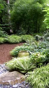 Shade Garden Idea Most Of The Plants Here Can Be Partially Dug Up Divided And Replanted For More Plants We Hav Shade Garden Design Shade Garden Shade Grass