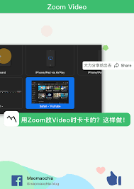 如何顺畅不卡的在zoom里播放视频video Maomaochia Iphone Ipad Youtube