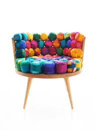 Meb Rure S Silk Chairs Spiritual And Colourful Seating Elements Wow Trend Magazine Quirky Furniture Colorful Chairs Chair