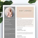 Awesome Resumes Template Best Template Collection Http Www Jobresume Website Awesome Resumes Templa Graphic Design Resume Clean Resume Design Resume Design