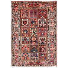 Persian Bakhtiari Rug With A Garden Design Similar To Ours But Colors Are A Little Different Modern Persian Rug Persian Rugs For Sale Antique Persian Rug
