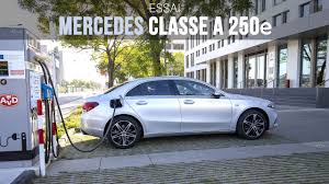 Essai Mercedes Classe A 250 E Hybride Rechargeable 2019 Youtube