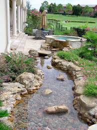 10 Gorgeous Dry River Garden Ideas For Best Landscaping Solution River Rock Landscaping Rock Garden Design Backyard Garden Design