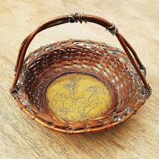 Panier Laiton Fil De Cuivre Travail Tranchee Poilus Laiton Paniers En Fil Fil De Cuivre