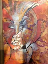 A Collaboration By Charles Bibbs Larry Poncho Brown At The Pan African Film Arts Festival In Los Angeles 2 18 13 African Art African American Art Art