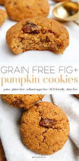 Paleo Pumpkin Fig Cookies These Paleo Pumpkin Cookies Are Also Gluten Free Dairy Free Refined Sugar Free A Paleo Pumpkin Cookies Fig Cookies Paleo Cookies
