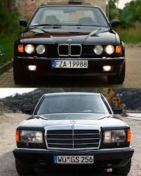 Which One Bmw E32 Mercedes W126 Bmw Mercedes Magazine Bmwe32 Mercedesw126 E32 W126 E32club Mercedes W126 Bmw Mercedes