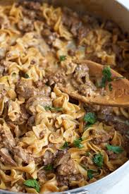 Quick Easy And Delicious One Pot Beef Stroganoff Perfect For A Weeknight Meal And Will Have Your Family Asking For Seconds Beef Dinner Recipes Food