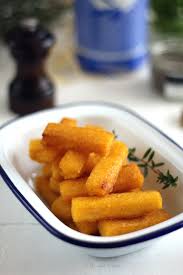 Frites De Polenta A L Huile D Olive En 2020 Recettes De Cuisine Frites De Polenta Cuisine