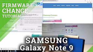 How To Flash Samsung Galaxy Note 9 Change Firmware Update Android System Youtube