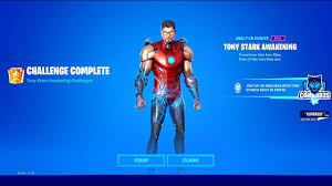 Since the release of season 4 and. Updated All Tony Stark Awakening Challenges In Fortnite How To Unlock Ironman With Suit Up Emote Youtube