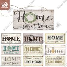Peruse decor ideas that'll give your space the standout look it deserves. Putuo Decor Home Signs Wooden Hanging Signs Family Wooden Sign Plaque Wood For Home Decor Gifts Living Room Door Decoration Plaques Signs Aliexpress