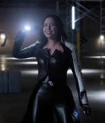 The Flash 2 Dr Light Linda Park Leather Coat Costume Leather Coat Linda Park Celebrity Outfits