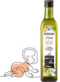 Huile Sante Pour Bebe Huiles Alimentaires Bio Pour Bebes Quintesens