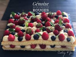 Genoise Express Aux Fruits Rouges Cooking 4 You