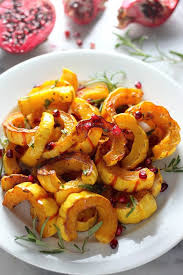 Sweet And Spicy Roasted Delicata Squash Baker By Nature Recipe Delicata Squash Recipe Spicy Roasted Veggie Dishes