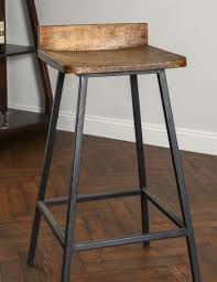 Square Wooden Seat Bar Stool High Chair Kitchen Counter Metal Rustic Industrial Iron Bar Stools Wrought Iron Bar Stools Kitchen High Chairs