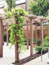 Wisteria And Style In Small Bacyard Inspirations Jpg 1 200 1 600 Pixels Pergola Patio Timber Pergola Pagoda Garden