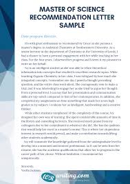 Master Of Science Recommendation Letter Sample Letter Of Recommendation Motivational Letter Master Degree Programs