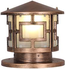 Amazon Com Xajgw European Aluminum Outdoor Pillar Light Villa Led Door Exterior Post Column Lamp Garden Househ Gate Lights Outdoor Pillar Lights Pillar Lights