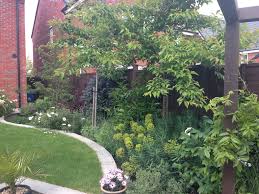 Goscote Design Practice Small Garden New Build Overlooked Garden Edged Lawn Small Patio Pergola Garden Oasis Sloped Garden Outdoor Gardens Small Garden