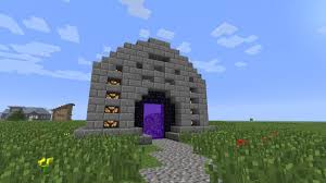 Nether Arch A Way To Decorate Your Nether Portal Minecraft Blog Minecraft Architecture Minecraft Designs Minecraft