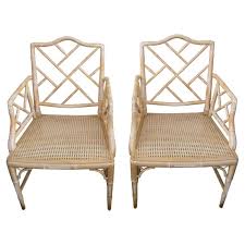 Pair Of Vintage Faux Bamboo Chippendale Chairs 1stdibs Com Chippendale Chairs Bamboo Dining Chairs Dining Chairs Uk