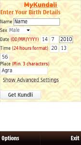 My Kundli For Nokia Symbian Phones