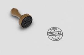 Realistic Circular Rubber Stamp Logo Mockup Template Mediamodifier Online Mockup Generator Logo Mockup Mockup Design Mockup Template